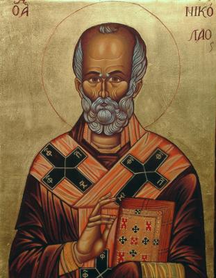 Der heilige Nikolaus - Julia Nikolova - Array auf Array - Array - Array Der heilige Nikolaus - Julia Nikolova - Array auf Array - Array - Array